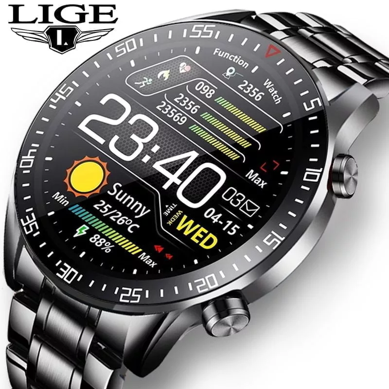 LIGE-2021-New-Smart-Watch-Men-Full-Touch-Screen-Sports-Fitness-Watch-IP68-Waterproof-Bluetooth-For