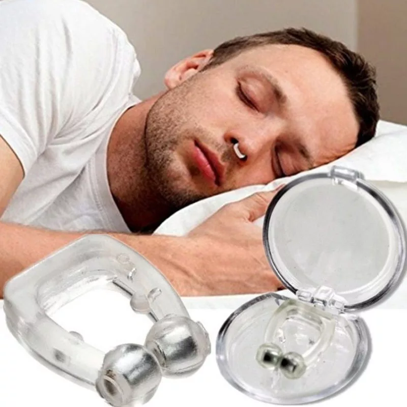 2-4-Pc-Magnetic-Anti-Snoring-Device-Silicone-Anti-Snore-Stopper-Nose-Clip-Tray-Sleeping-Aid