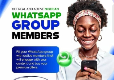 Active Nigerian WhatsApp, Telegram Group Members (100% Verified)