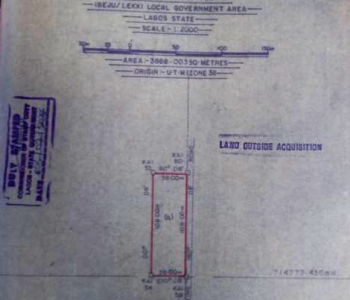 One acre plot of land for sale