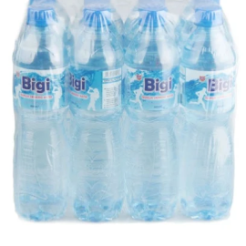 One pack of 75cl Bigi water for sale (12 x 75cl)