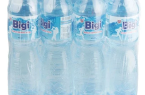 One pack of 75cl Bigi water for sale (12 x 75cl)