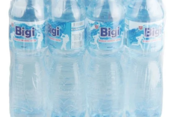 One pack of 75cl Bigi water for sale (12 x 75cl)