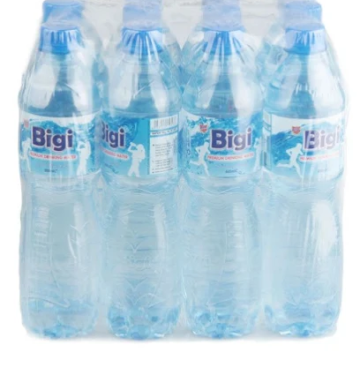 One pack of 75cl Bigi water for sale (12 x 75cl)