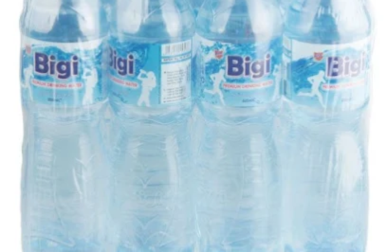 One pack of 75cl Bigi water for sale (12 x 75cl)